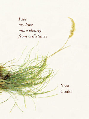 cover image of I see my love more clearly from a distance
